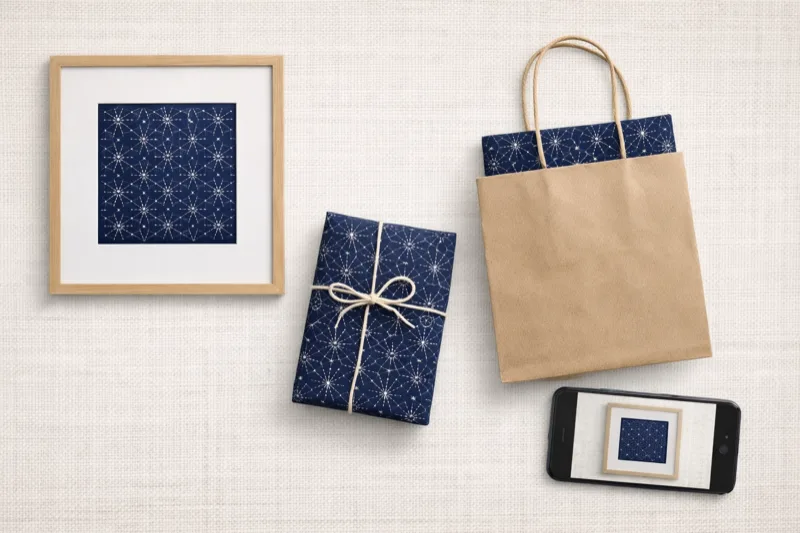 Sashiko Gift Wrapping and Presentation Guide